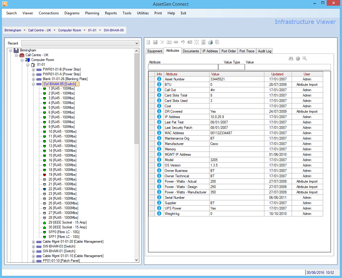screenshot of AssetGen Connect